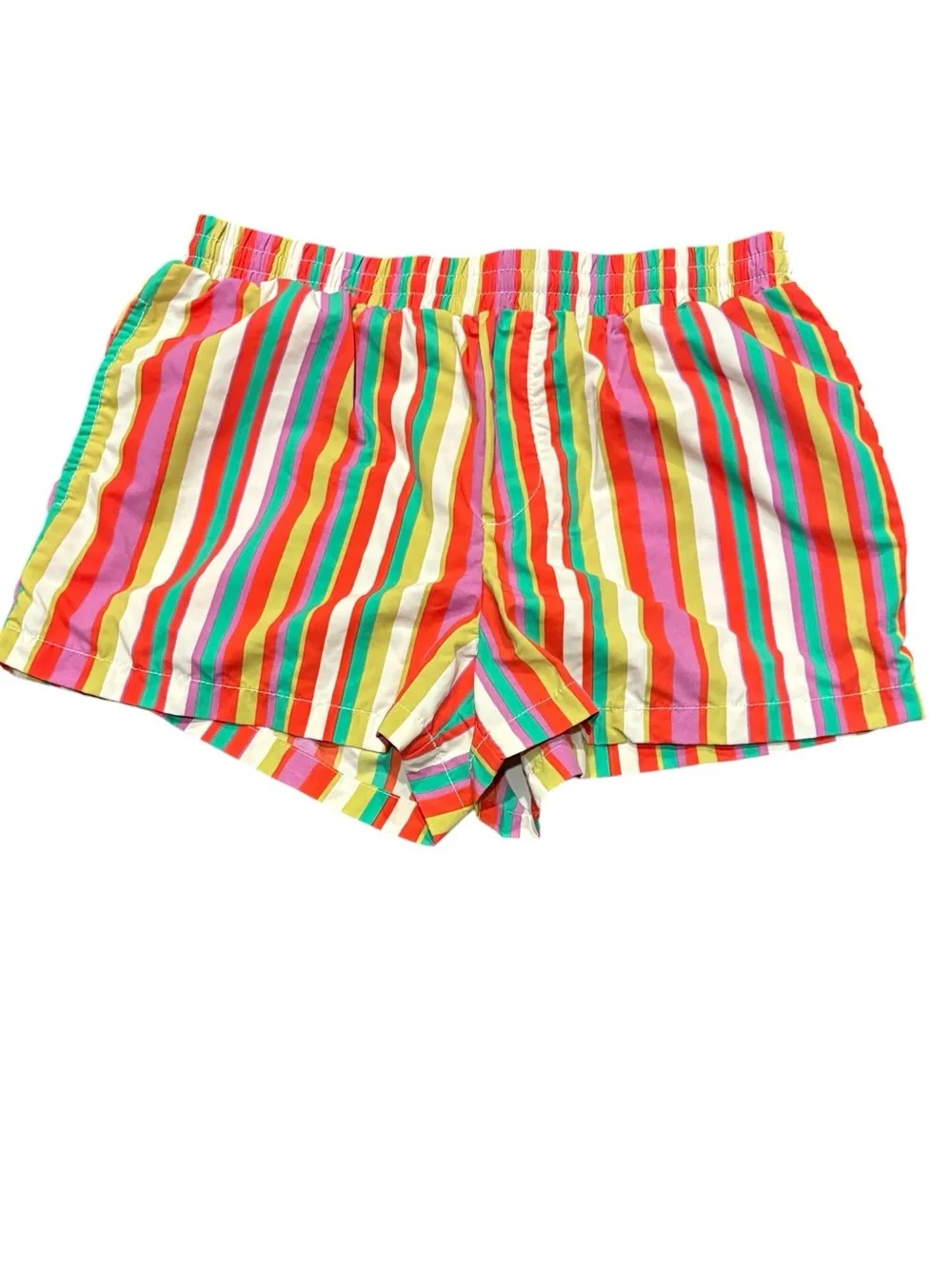 Urban Outfitters Rainbow Striped Shorts Size Medium